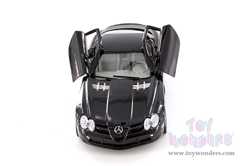Showcasts® Collectibles - Mercedes Benz SLR McLaren Hardtop (1/24 scale diecast model car, Black) 77306D MAP: $19.99