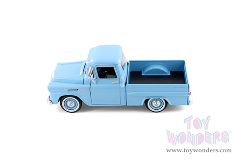 Showcasts® Collectibles - Chevy® Apache™ Fleetside Pickup Truck (1958, 1/24 scale diecast model car, Light Blue) 77311BU MAP: $22.99