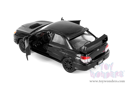 Showcasts® Collectibles - Subaru Impreza WRX STI Hardtop (1/24 scale diecast model car, Black) 77330BK MAP: $22.99