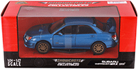 Show product details for Showcasts® Collectibles - Subaru Impreza WRX STI Hardtop (1/24 scale diecast model car, Blue) 77330BU MAP: 19.99
