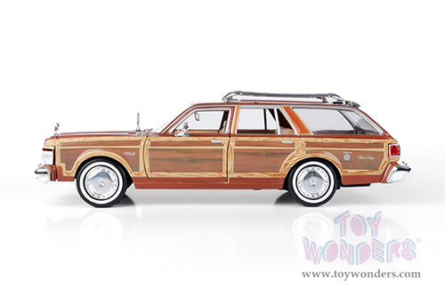 Showcasts® Collectibles - Chrysler LeBaron Town & Country Wagon (1979, 1/24 scale diecast model car, Brown) 77331ST MAP: $22.99