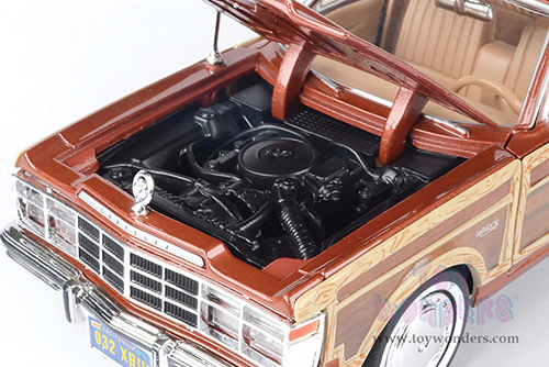 Showcasts® Collectibles - Chrysler LeBaron Town & Country Wagon (1979, 1/24 scale diecast model car, Brown) 77331ST MAP: $22.99