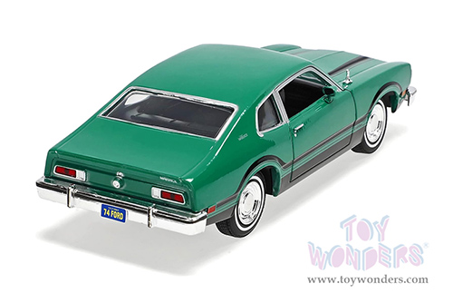 Showcasts® Collectibles - Ford Maverick Grabber Hardtop (1974, 1/24 scale diecast model car, Green) 77332GN MAP: $22.99