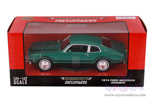 Showcasts® Collectibles - Ford Maverick Grabber Hardtop (1974, 1/24 scale diecast model car, Green) 77332GN MAP: $22.99