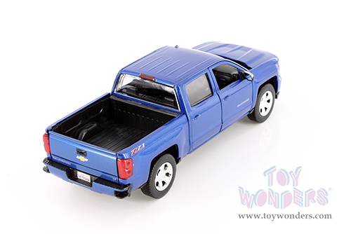 Showcasts® Collectibles - Chevy® Silverado™ 1500 LT Z71 Crew Cab Truck (2017, 1/27 scale diecast model car, Asstd.) 77348D MAP: $19.99