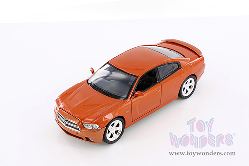 Showcasts® Collectibles - Dodge Charger Hardtop (2011, 1/24 scale diecast model car, Copper Orange) 77354OR MAP: $19.99