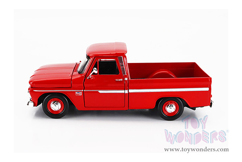 Showcasts® Collectibles - Chevy® C10 Fleetside™ Pickup (1966, 1/24 scale diecast model car, Red) 77355R MAP: $22.99