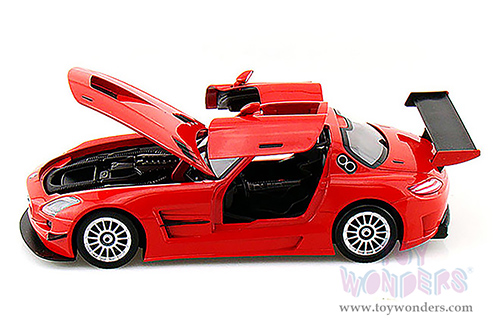 Showcasts® Collectibles - Mercedes-Benz SLS AMG GT3 (1/24 scale diecast model car, Red) 77356R MAP: $22.99