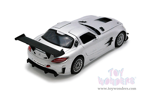 Showcasts® Collectibles - Mercedes-Benz SLS AMG GT3 (1/24 scale diecast model car, Silver) 77356SV MAP: $22.99