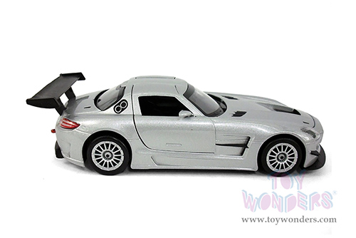 Showcasts® Collectibles - Mercedes-Benz SLS AMG GT3 (1/24 scale diecast model car, Silver) 77356SV MAP: $22.99