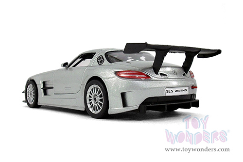 Showcasts® Collectibles - Mercedes-Benz SLS AMG GT3 (1/24 scale diecast model car, Silver) 77356SV MAP: $22.99