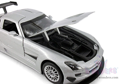 Showcasts® Collectibles - Mercedes-Benz SLS AMG GT3 (1/24 scale diecast model car, Silver) 77356SV MAP: $22.99