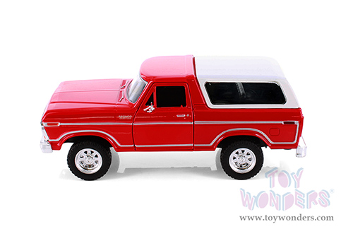 Showcasts® Collectibles - Ford Bronco (1978, 1/24 scale diecast model car, Asstd.) 77373D MAP: $19.99