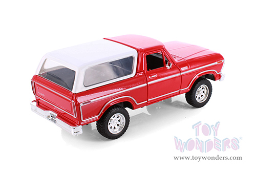 Showcasts® Collectibles - Ford Bronco (1978, 1/24 scale diecast model car, Asstd.) 77373D MAP: $19.99