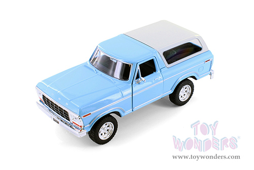 Showcasts® Collectibles - Ford Bronco (1978, 1/24 scale diecast model car, Asstd.) 77373D MAP: $19.99