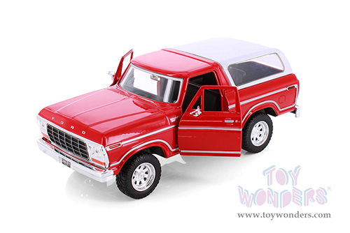 Showcasts® Collectibles - Ford Bronco (1978, 1/24 scale diecast model car, Asstd.) 77373D MAP: $19.99