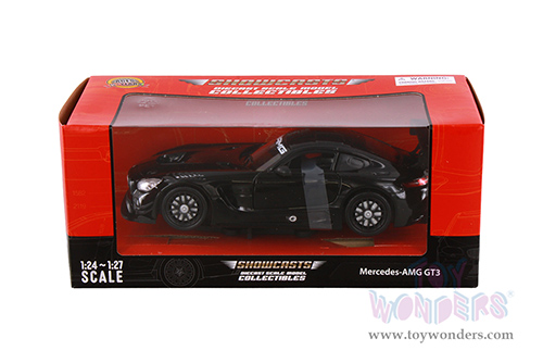 Showcasts® Collectibles - Mercedes-AMG GT3 (1/24 scale diecast model car, Black) 77386BK MAP: $22.99