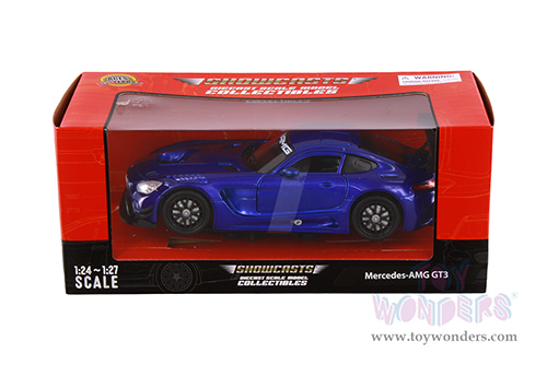 Showcasts® Collectibles - Mercedes-AMG GT3 (1/24 scale diecast model car, Blue) 77386BU MAP: $22.99