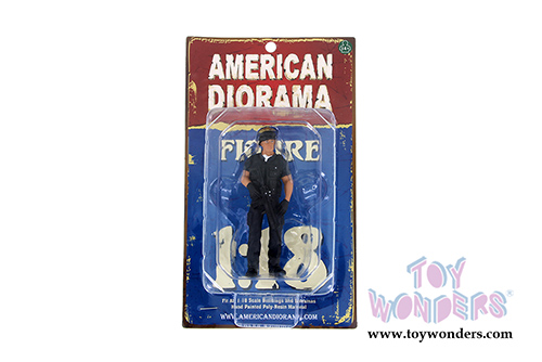 American Diorama Figurine - SWAT Team Chief (1/18 scale, Black) 77418