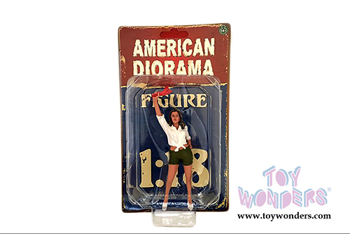 American Diorama Figurine - 70's Style Figure - II (1/18 scale, Green/White) 77452