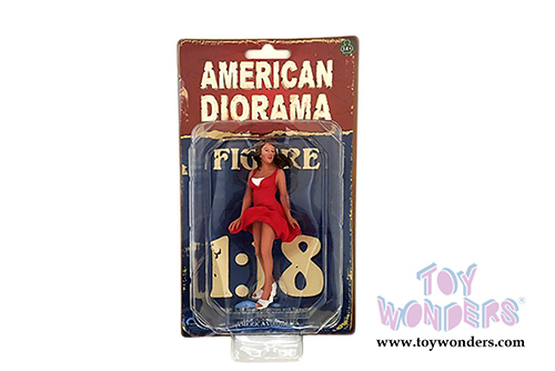 American Diorama Figurine - 70's Style Figure - VIII (1/18 scale, Red) 77458