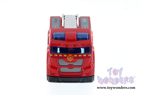 Showcasts Collectibles - Super Engine Rescue Racer | Fire Engine (4" diecast model car, Red) 78401D
