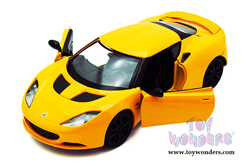 Showcasts Collectibles - Lotus Evora S Hardtop (1/24 scale diecast model car, Yellow) 79313