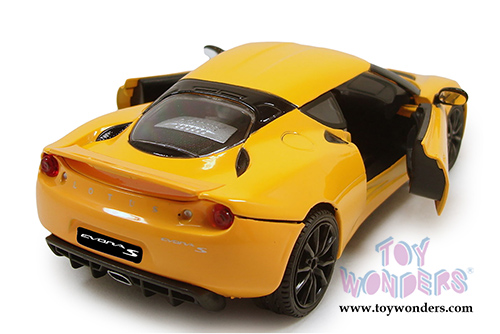 Showcasts Collectibles - Lotus Evora S Hardtop (1/24 scale diecast model car, Yellow) 79313