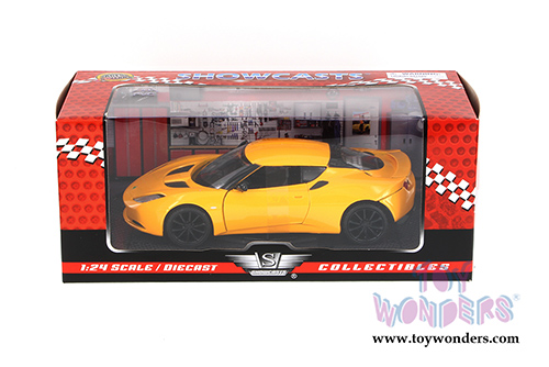 Showcasts Collectibles - Lotus Evora S Hardtop (1/24 scale diecast model car, Yellow) 79313