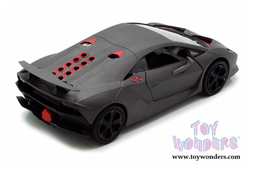 Showcasts Collectibles - Lamborghini Sesto Elemento Hard Top (1/24 scale diecast model car, Black) 79314BK