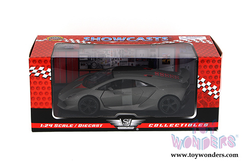 Showcasts Collectibles - Lamborghini Sesto Elemento Hard Top (1/24 scale diecast model car, Black) 79314BK