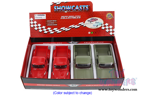 Showcasts Collectibles - Ford F-100 Pickup Truck Assortment (1955, 1969, 1/24 scale diecast model car, Asstd.) 79315/41D