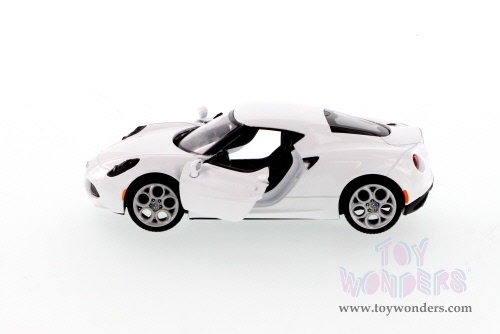 Showcasts Collectibles - Alfa Romeo 4C Hard Top (1/24 scale diecast model car, Asstd.) 79320/16D