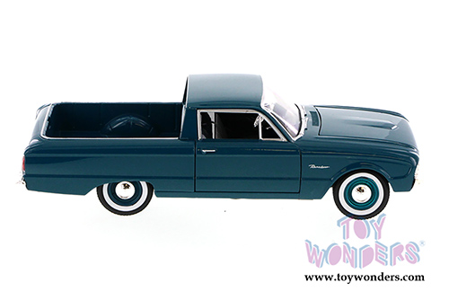 Showcasts Collectibles - Ford Ranchero Pickup Truck (1960, 1/24 scale diecast model car, Green) 79321AC/GN
