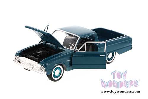 Showcasts Collectibles - Ford Ranchero Pickup Truck (1960, 1/24 scale diecast model car, Green) 79321AC/GN