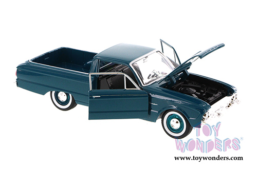 Showcasts Collectibles - Ford Ranchero Pickup Truck (1960, 1/24 scale diecast model car, Green) 79321AC/GN