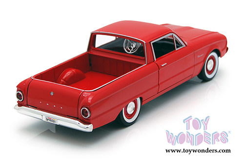 Showcasts® Collectibles - Ford Ranchero Pickup Truck (1960, 1/24 scale diecast model car, Red) 79321AC/R MAP: $22.99