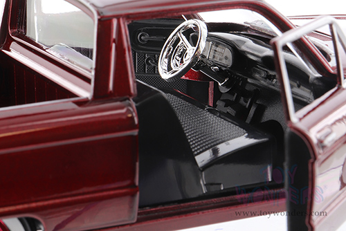 Showcasts Collectibles - Ford Ranchero Pickup Truck (1960, 1/24 scale diecast model car, Burgundy) 79321M/16D