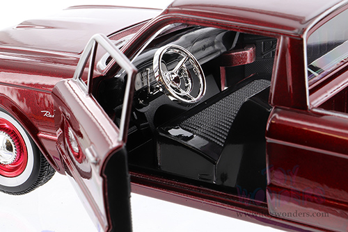 Showcasts Collectibles - Ford Ranchero Pickup Truck (1960, 1/24 scale diecast model car, Burgundy) 79321M/16D