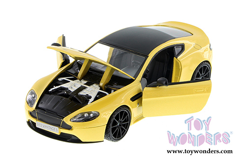 Showcasts Collectibles - Aston Martin V12 Vantage S Coupe Hardtop (1/24 scale diecast model car, Asstd.) 79322/16D