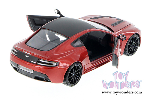 Showcasts Collectibles - Aston Martin V12 Vantage S Coupe Hardtop (1/24 scale diecast model car, Red) 79322R/6