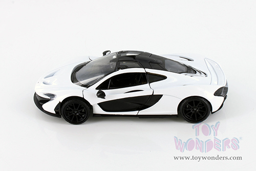 Showcasts Collectibles - McLaren P1&trade; Hardtop (1/24 scale diecast model car, White) 79325W/16D