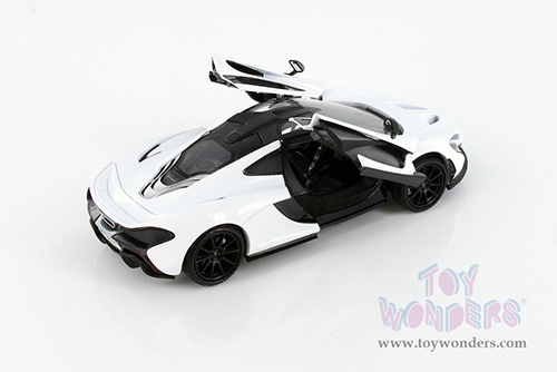 Showcasts Collectibles - McLaren P1&trade; Hardtop (1/24 scale diecast model car, White) 79325W/16D