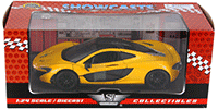 Showcasts Collectibles - McLaren P1™ Hardtop (1/24 scale diecast model car, Yellow) 79325YL