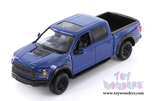 Showcasts Collectibles - Ford F-150 Raptor Pickup (2017, 1/27 scale die cast model car, Asstd.) 79344/16D