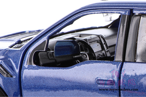 Showcasts® Collectibles - Ford F-150 Raptor Pickup (2017, 1/27 scale die cast model car, Blue) 71344BU MAP: $22.99