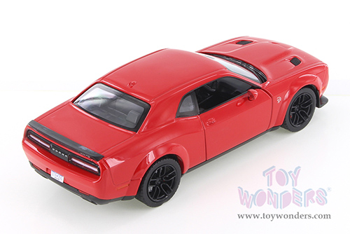 Showcasts Collectibles - Dodge Challenger SRT Hellcat Widebody Hardtop (2018, 1/24 scale diecast model car, Asstd.) 79350/16D