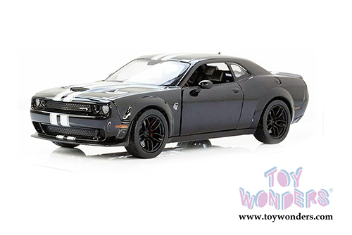 Showcasts Collectibles - Dodge Challenger SRT Hellcat Widebody Hardtop (2018, 1/24 scale diecast model car, Black) 79350BK