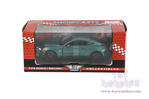 Showcasts® Collectibles - Ford Mustang GT Hardtop (2018, 1/24 scale diecast model car, Metallic Green) 79352GN MAP: $22.99