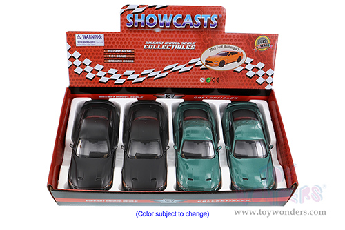 Showcasts Collectibles - Ford Mustang GT Hardtop (2018, 1/24 scale diecast model car, Asstd.) 79352M/16D